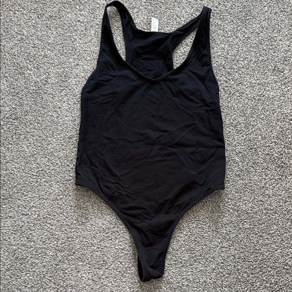 American Apparel black Sleeveless Bodysuit